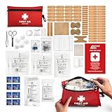 Active Era Premium Erste Hilfe Set - 120-teiliger Erste Hilfe Kasten - Notfall Ausrüstung inkl. CPR-Maske, Pflaster, Rettungsdecke für Zuhause, Reise oder als Erste Hilfe Set Outdoor - ISO 13485