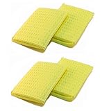 4 Schwämme 50 x 100 mm feuchtigkeitsspendende Taschen Schwamm Elektroden Fiab Iontophorese Tens Elektrostimulation