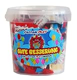 CAPTAIN PLAY Gute Besserung Süßigkeiten-Mischung, Gute Besserung Geschenke mit 315g Ferrero Kinder Spezialitäten, charmante Geschenkidee für jeden Anlass