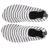 minkissy 1 Paar Yoga -Fitnessschuhe Strandschuhe Wasserschuhe Herren Yoga-Schuhe Badeschuhe Damen Schwimmen Poolschuhe Wassersportschuhe Yogaschuhe für Damen atmungsaktiv Rutschfester Gummi
