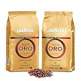 LAVAZZA - Espresso Qualità Oro - Café Grain - Premium Auswahl - 100 % Arabica - Italienisch - Intensität 5 - 2 Packungen à 1 kg