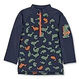 Sterntaler Baby - Jungen langærmet svømmertrøje val Rash Guard Shirt, Marine, 98/104 cm