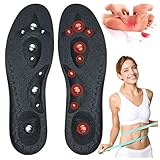 Generisch Einlagen Original,Magnetische Einlegesohlen Damen Herren,Atmungsaktiv Einlagen zum Abnehmen,für Laufen Gehen,Sport,Universelle(Size:2 Pairs,Color:M:(40-43))