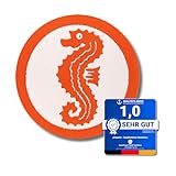 Seepferdchen® offizielles Schwimmabzeichen zum Aufbügeln | Seepferdchen Abzeichen für Frühschwimmer | bügelbeschichtet | Made in Germany |