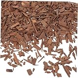 DONFAMDS Eichenholzchips Räucherchips Für Den Grill Leicht Geröstete Holzchips Grillholzchips Weinfass Chips Geröstete Holzchips Mittel Geröstete Holzchips Grillholzchips