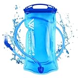 flintronic Trinkblase 1,5L/2L Wasserblase für Trinkrucksack, BPA-freies Wasserblase für Rucksack, mit auslaufsicherer Wasserreservoir, Trinkbeutel Wassertank mit Schlauch ALS Trinksystem