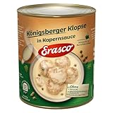Erasco 6 Königsberger Klopse i. Kapernsauce (1 x 800 g Dose)