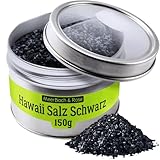 Hawaii Salz, schwarz,150g in der Dose