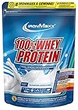 IronMaxx 100% Whey Protein Pulver - Blueberry Cheesecake 500g Beutel | zuckerreduziertes, wasserlösliches Eiweißpulver aus Molkenprotein | viele verschiedene Geschmacksrichtungen