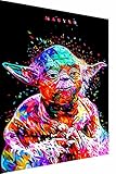 Magic Canvas Art Master Star Wars Abstrakt Leinwandbild 1- teilig Hochwertiger Kunstdruck Wandbilder – B8115, Größe: 90 x 60 cm