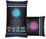 Luftentfeuchter für Autos Wiederverwendbare Auto Entfeuchter Beutel gegen Kondenswasser und Feuchtigkeit | Für saubere Windschutzscheiben | Entfeuchterbeutel 100% auslaufsicher - 200g