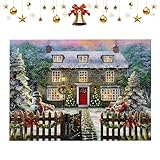 Puzzles 1008 Teile,Weihnachts-Erwachsenen-Puzzles Für Familienspieleabend - Spaß Spiele Interaktive Spielzeuge - Für Geburtstag Feiertag Party Gastgeschenke Kinder Freunde Weihnachtsdekoration