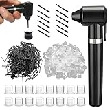 Tattoo Ink Mixer Maschine Set, Rayyl Tattoo Farben Pigment Mixer mit 100Pcs Mischstäbchen 100Pcs Tattoo Ink Caps Cups für Tattoo Zubehör