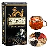 Ginseng Five Treasures Tee Nierentee, Nierentee-Formel Ginseng Five Treasure Tee,Kidney Detox Tea,Healthy Kidney Cleansing Tea,Men's Essentials Nierentee (1)