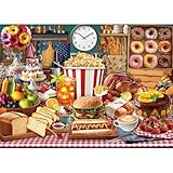 HUADADA Puzzle 1000 Teile-Puzzle 1000 Teile Erwachsene-A Festmahl Klassische Puzzle Geschenk