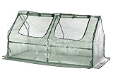 Gartenfreude Folien Gewächshaus Frühbeet 120 x 60 x 60 cm (Lx B x H)