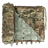 Tongcamo Tarnnetz Sonnenschutz Camouflage Netz 150D Polyester Gewebe für Sichtschutz Jagd Haus Garten Camping Party Netz Tarnung Dekoration