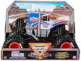 Monster Jam, Lucas Stabilizer Monster Truck, detailreiches Metall-Spritzguss-Fahrzeug zum Spielen und Sammeln im Maßstab 1:24, Spielzeug für Kinder ab 3 Jahren