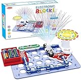 Elektrobaukasten für Kinder,Experimente für Kinder ab 6 7 8 9 10, Spannende Experimente zu Stromkreisen,Pädagogische Elektrische Schaltung Kits für Kinder Jungen Mädchen