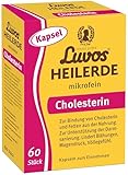 Luvos Heilerde mikrofein Kapseln - Naturheilmittel zur Bindung von Cholesterin und Fetten - Lindert Blähungen, Magendruck, Völlegefühl - Unterstützt die Darmsanierung - 60 Kapseln