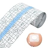 Wasserdicht Transparent Bandage, Duschpflaster Wasserfest Selbstklebender Verband Tattoo Transparentes Duschpflaster Rolle Duschpflaster Wasserfest Pflaster Rolle Klebeband für Schwimmen 10cm×10m