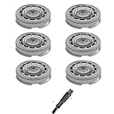 SH90/72 Scherkopf für Philips Series 9000(S9xxx) - Ersatzscherkopf für Philips Rasierer Herren, Ersatzklingen Ersatzteile Kompatibel mit Phillips Rasierer Series 8000(S8xxx) SW97xx (6 Stück)