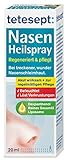 tetesept Nasen Heilspray – Nasenspray zur Regeneration und Pflege bei trockener, wunder Nasenschleimhaut – Nasenpflege mit Liposomen, Sesamöl & Dexpanthenol – 1 x 20 ml