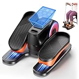 Intelligenter Ellipsentrainer, Bewegungstrainer, Pedaltrainer mit automatischem und manuellem Modus, LCD-Display, Training für fortgeschrittene Fitnessgeräte