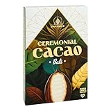 DANSOULZ Bali Premium Zeremonieller Rohkakao Block - Ungeröstete Kakaobohnen, Mild Fruchtiger Kakao, Nachhaltig und fair für Kakao Zeremonie, Ideal für Rituale, ceremonial grade cacao