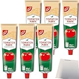 Gut&Günstig Tomatenmark dreifach konzentriert 6er Pack (6x200g Tube) + usy Block