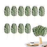 COMFOLIVING Künstliche Palmblätter, künstliche Palmblätter - Nachahmung künstlicher Palmblätter | künstliche Palmenblätter künstliches Palmblatt Kunstblatt
