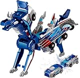 Felly Transformierendes Auto, 2 Stück Kollision Deformation Kombinierter Car, Einhorn Transformers Roboter Spielzeug für Kinder ab 2 3 4 5 6 7 8 9 10 Jahre Jungen Mädchen