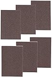 6 x 6 Stück Schleifschwamm für Küche, Restaurierung von Holzmöbeln Durability