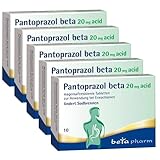 PANTOPRAZOL beta 20 mg acid magensaftres.Tabletten (5x10St)