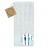 Kobolo Türvorhang Ocean aus Kunststoff, blau, 72 Stränge, 90x200 cm, dekorativer Perlenvorhang für den Indoor- und geschützten Outdoorbereich