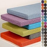 HBLIGHT Benutzerdefinierte Bankkissen Bankauflage Stuhlkissen für Fensterbank, Abnehmbarem Gartenbankauflage rutschfeste Bankpolster Schaukel Sitzkissen für Outdoor, Terrasse, Drinnen