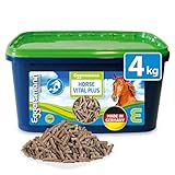 Eggersmann Mein Pferdefutter Horse Vital Plus 4 kg – Mineralfutter für Pferde Aller Art – Vitaminreiches Pferdefutter zur optimalen Rundumversorgung – Zur Ergänzung des Grundfutters