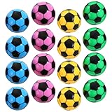 WRITWAA 20 Stück Teiliges Bunte Fußball spitzenschärfer Manuelle Kompakte Bleistiftanspitzer für Schüler Scharfes Messer Verstellbare Spitzenstärke Wiederverwendbar Kleines Design für