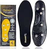 MagnetRX® Magnetische Einlegesohlen, Gel Comfort Magnetsohlen mit Magneten, Magnetische Sohlen (Damen: EU 35-40)