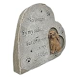 DRESSOOS Gedenksteine ​​Für Haustiere, Gedenksteine ​​Für Hunde Im Garten, Hundegrabsteine, Gedenkstein Für Haustiere Im Freien, Gedenkstein Für Hunde, Gedenkstein Für Haustiere, Grabstein