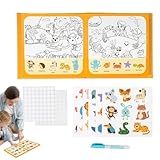 Wassermalmatte | Wiederverwendbares interaktives Spielzeug,Bunte Doodle Malmatte - Für Kinder im Vorschulalter für Zuhause Kindergarten und Kinderkrippe für Mädchen und