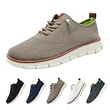 Herren-Freizeitschuhe, Business-Oxford-Schuhe – leichte, atmungsaktive Mesh-Sneaker, Herren-Sneaker, Anzugschuhe, Walking-Turnschuhe für Herren, bequeme Arbeitssneaker, Fitnessstudio, zum