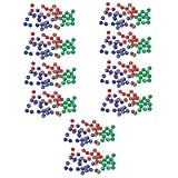 VICASKY 10 Packungen Ball der Lotteriemaschine Macke Sphäre Partybälle Tombola Zahlenkugeln Bunte Bingokugeln Spielbälle Fasching Spiele plastikball Tombola-Bälle Farbige Lotteriekugeln