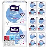 bella Perfecta Ultra Damenbinden Blue mit Flügeln Extra Soft, 7er Pack (7 x 20 Stück) Vorteilspack
