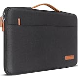 DOMISO Tasche Hülle für 10.1 Zoll Notebook iPad, Wasserdicht Laptophülle Laptop Sleeve Case Schutzhülle für 10.5' 11' iPad Pro Air 2018-2021/10.2' iPad/Surface Go 2/Galaxy Tab S6 Lite,Schwarz