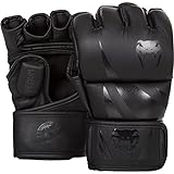 Venum Erwachsene Mma Handschuhe Challenger 2.0, Schwarz/Matt, M, 2051-114