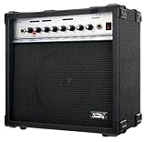 Soundking AK20-RA Gitarrenverstärker 60 Watt - 4-Band Equalizer - 8' Speaker - Kopfhörerausgang & Pedalanschluss - Idealer Combo Amp für Einsteiger mit Extra robusten Schutzecken