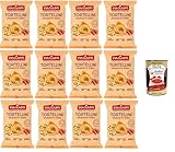 Pagani Pasta all' Uovo Tortellini con Prosciutto Crudo, Eiernudeln mit Parma ham, Pasta mit Ei 12x1kg + Italian Gourmet polpa 400g