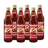 RABENHORST Für die Abwehrkräfte BIO, 6er Pack (6 x 700 ml) - 100% Bio-Mehrfruchtsaft mit natürlichem Vitamin C