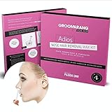 groomarang für Ihren Adios Nase Haarentfernung WAX KIT FAST Effektive & Schmerzlos